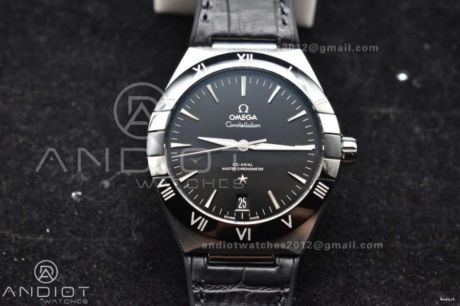 A8900 Strap Black VSF Best Dial Black on SS Ceramic 1:1 Clone Gummy Super Constellation Edition Black 0101